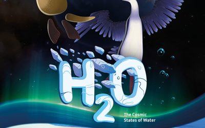 🎬H2O les états cosmiques de l&rsquo;eau, une nouvelle aventure pédagogique produite par 3D Emotion est désormais disponible.