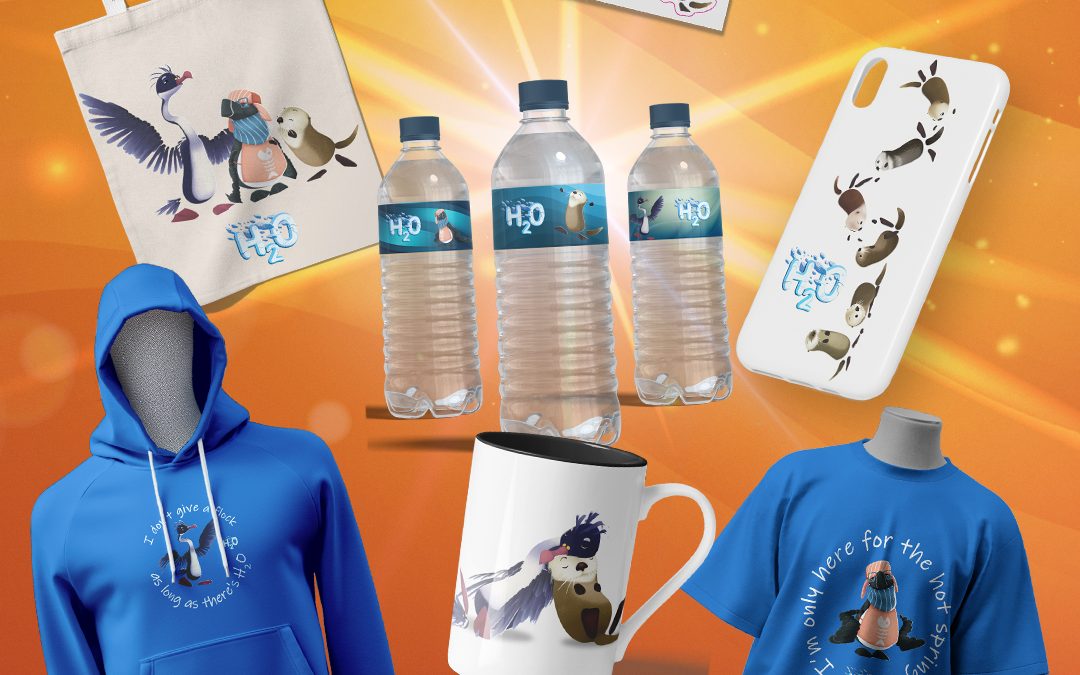 H20 : Marketing Assets 👕​🛍️​🍵​🧢​