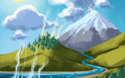 Fun fact ! Le cycle de l’eau est un ballet permanent 🌀🌊